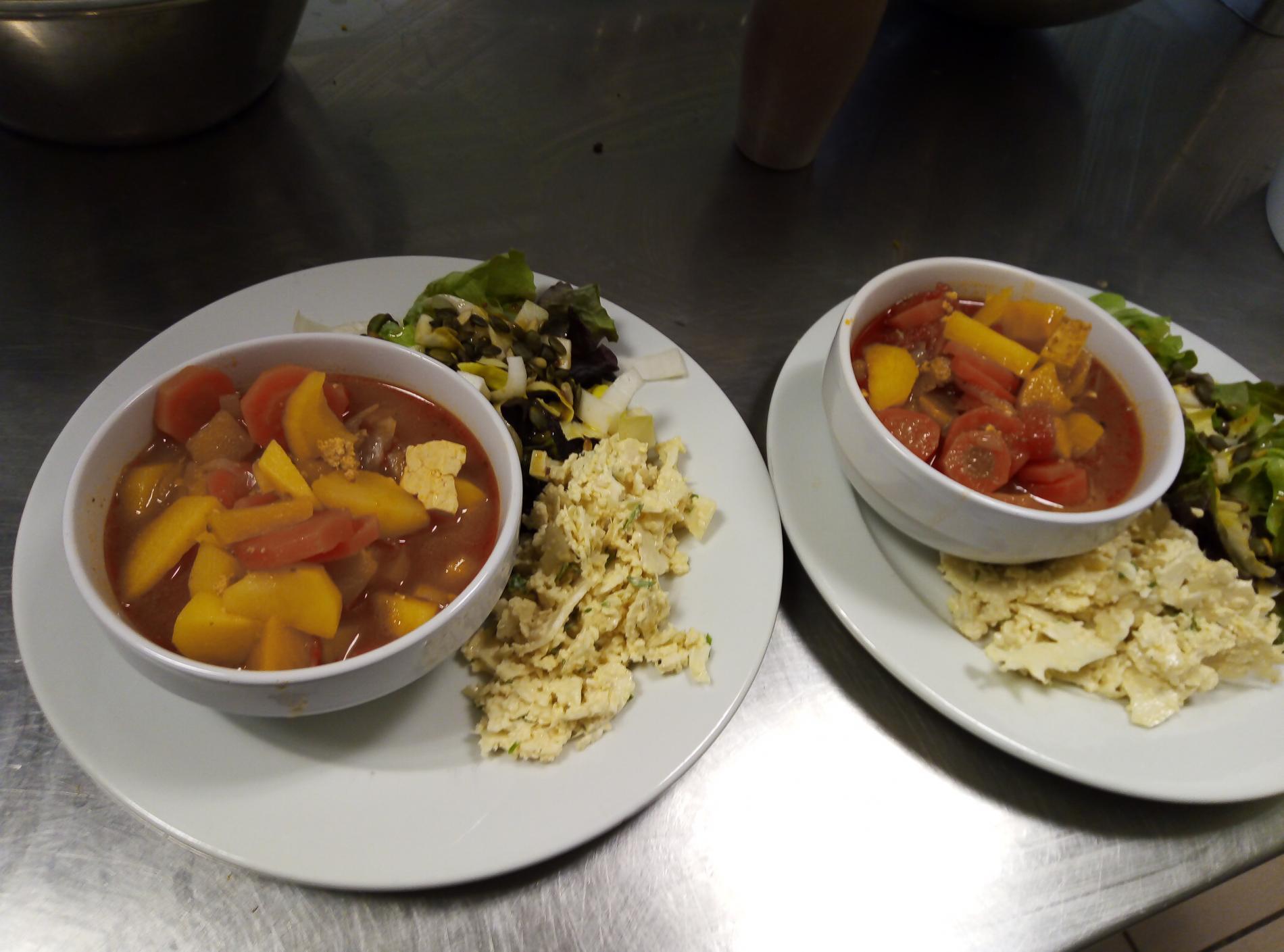 GOULASH de TOFU au PAPRIKA
