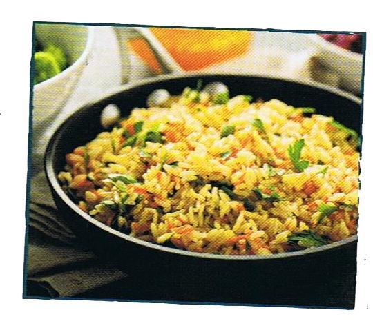 Riz Tha&iuml; &eacute;pic&eacute; &agrave; la mangue